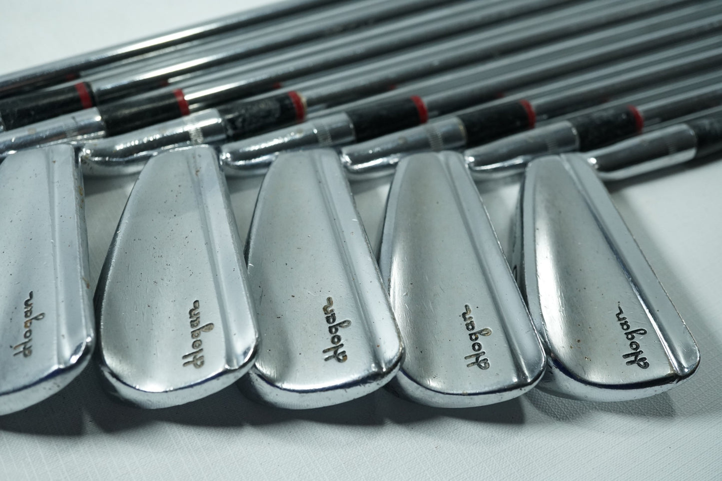 Ben Hogan Director Irons / 3-PW / Stiff Flex Steel Shafts / New Grips