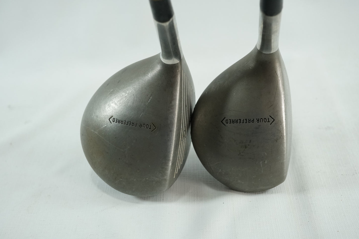Taylormade TP Driver and 2 Wood / Stiff Flex Steel Shafts / New Grips