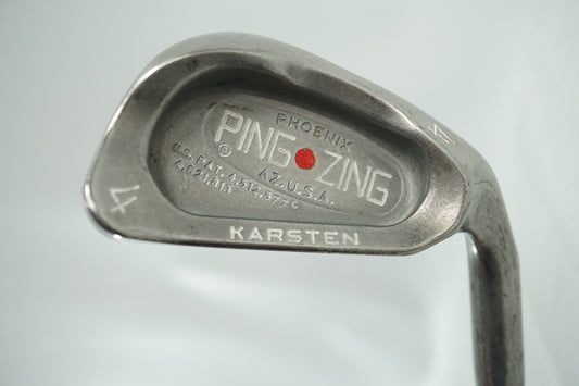 Ping Zing 4 Iron / Red Dot / Stiff Flex Steel Shaft / New Grip
