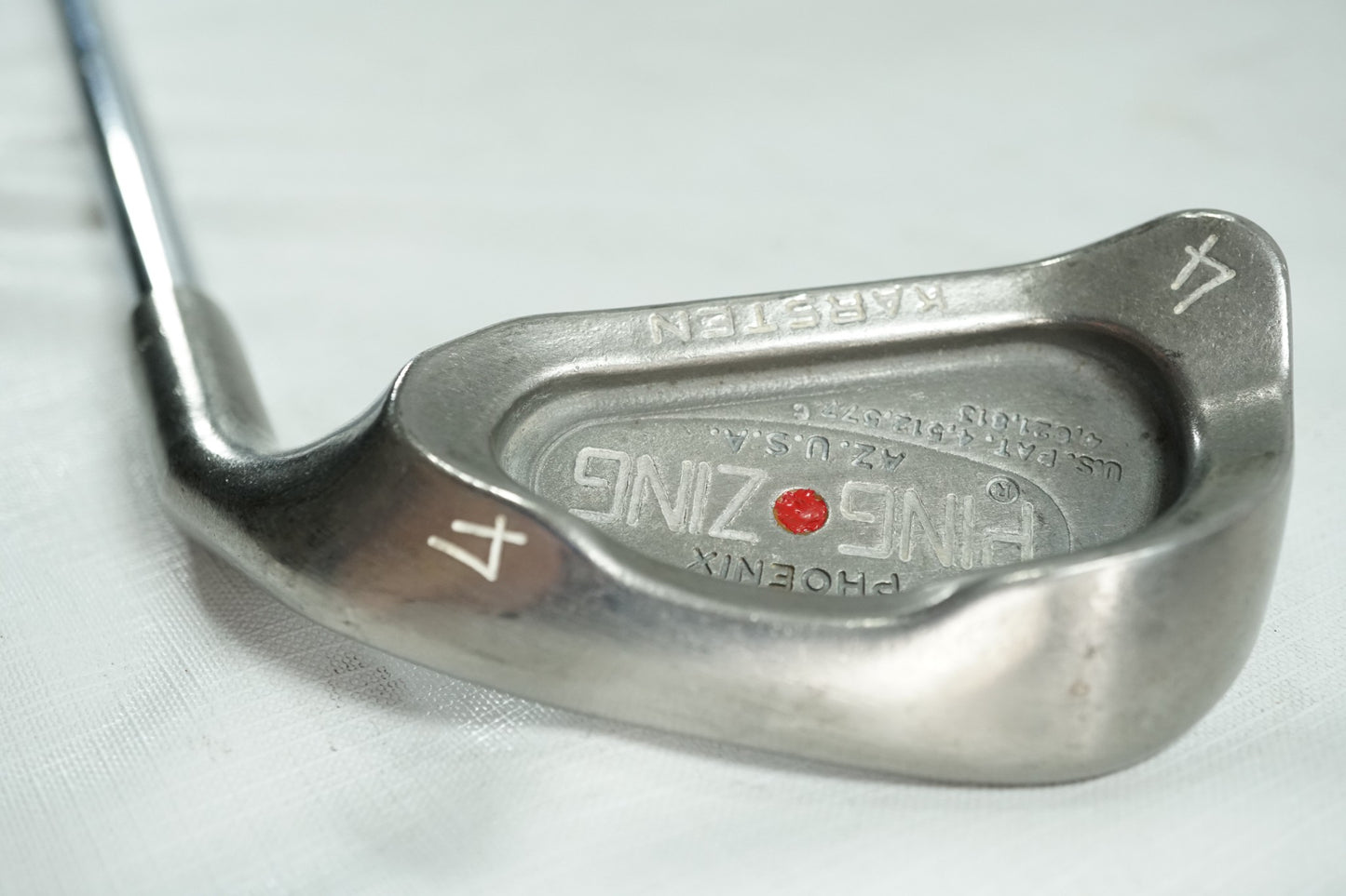 Ping Zing 4 Iron / Red Dot / Stiff Flex Steel Shaft / New Grip