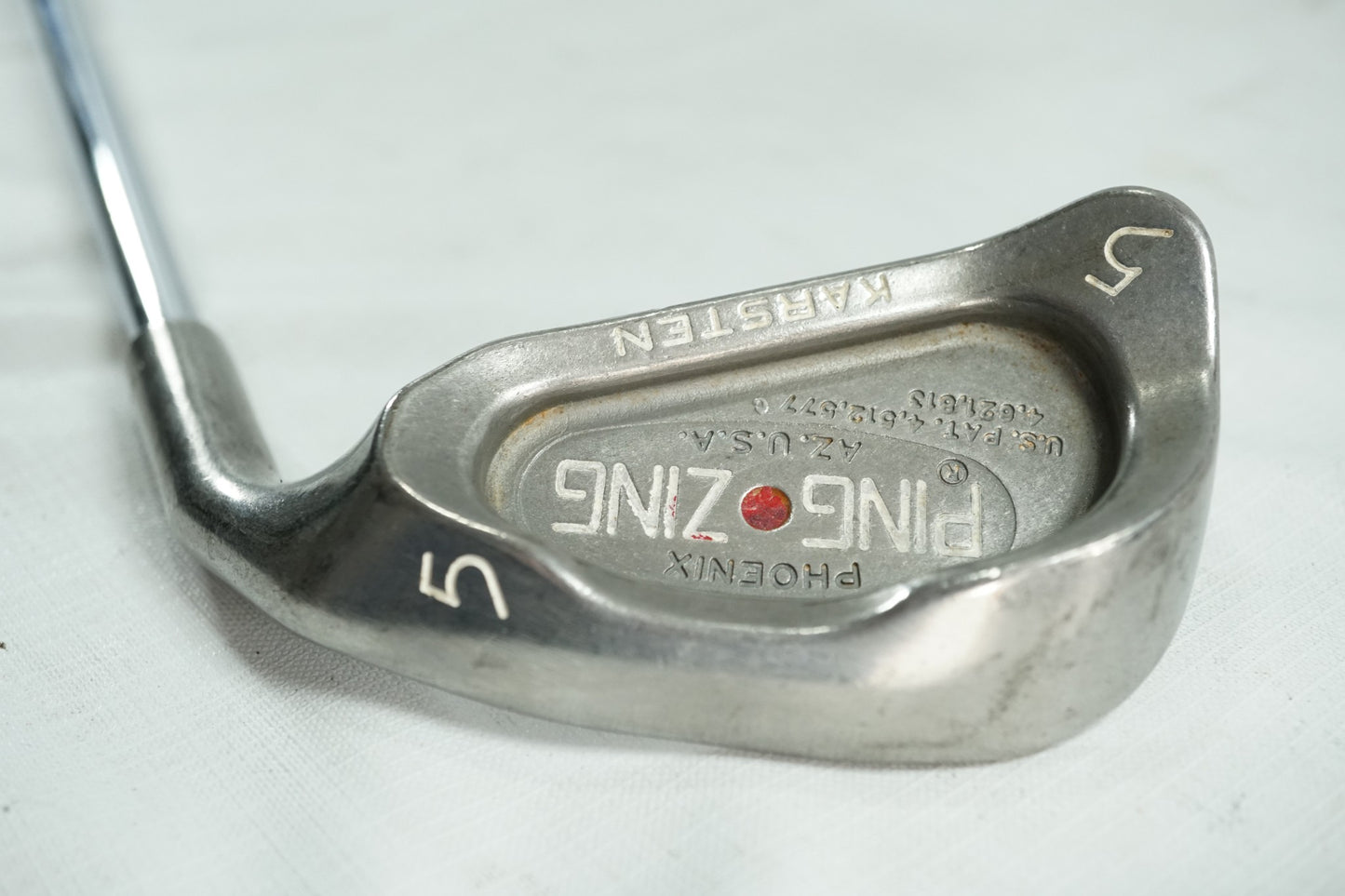 Ping Zing 5 Iron / Red Dot / Stiff Flex Steel Shaft / New Grip