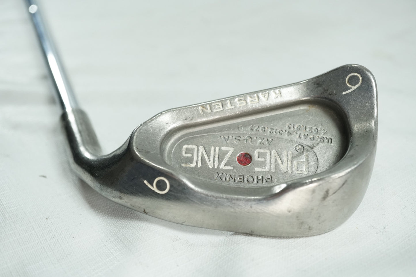 Ping Zing 6 Iron / Red Dot / Stiff Flex Steel Shaft / New Grip