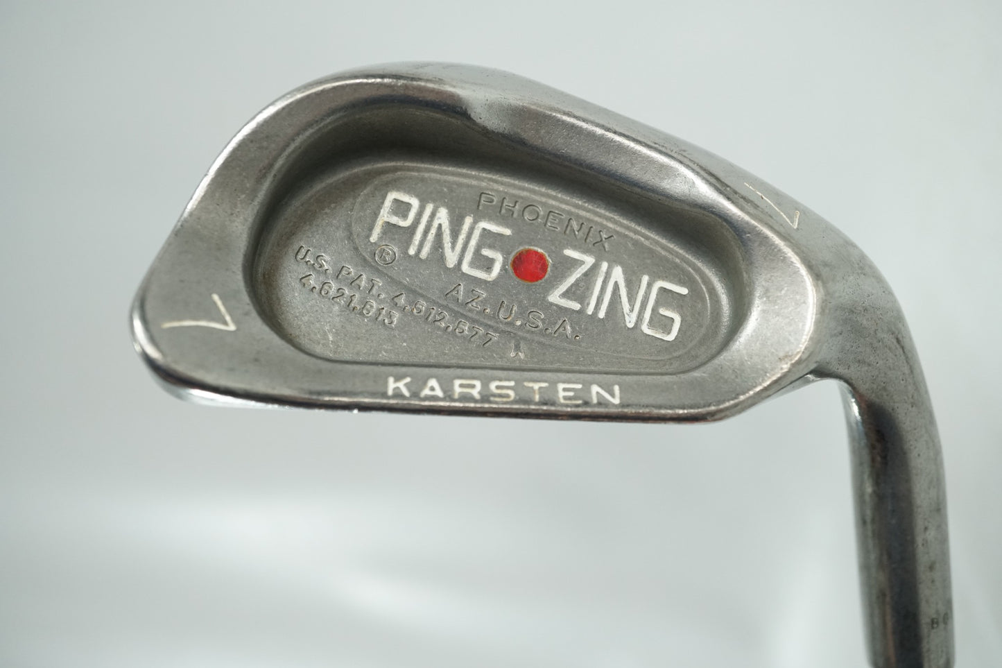 Ping Zing 7 Iron / Red Dot / Stiff Flex Steel Shaft / New Grip