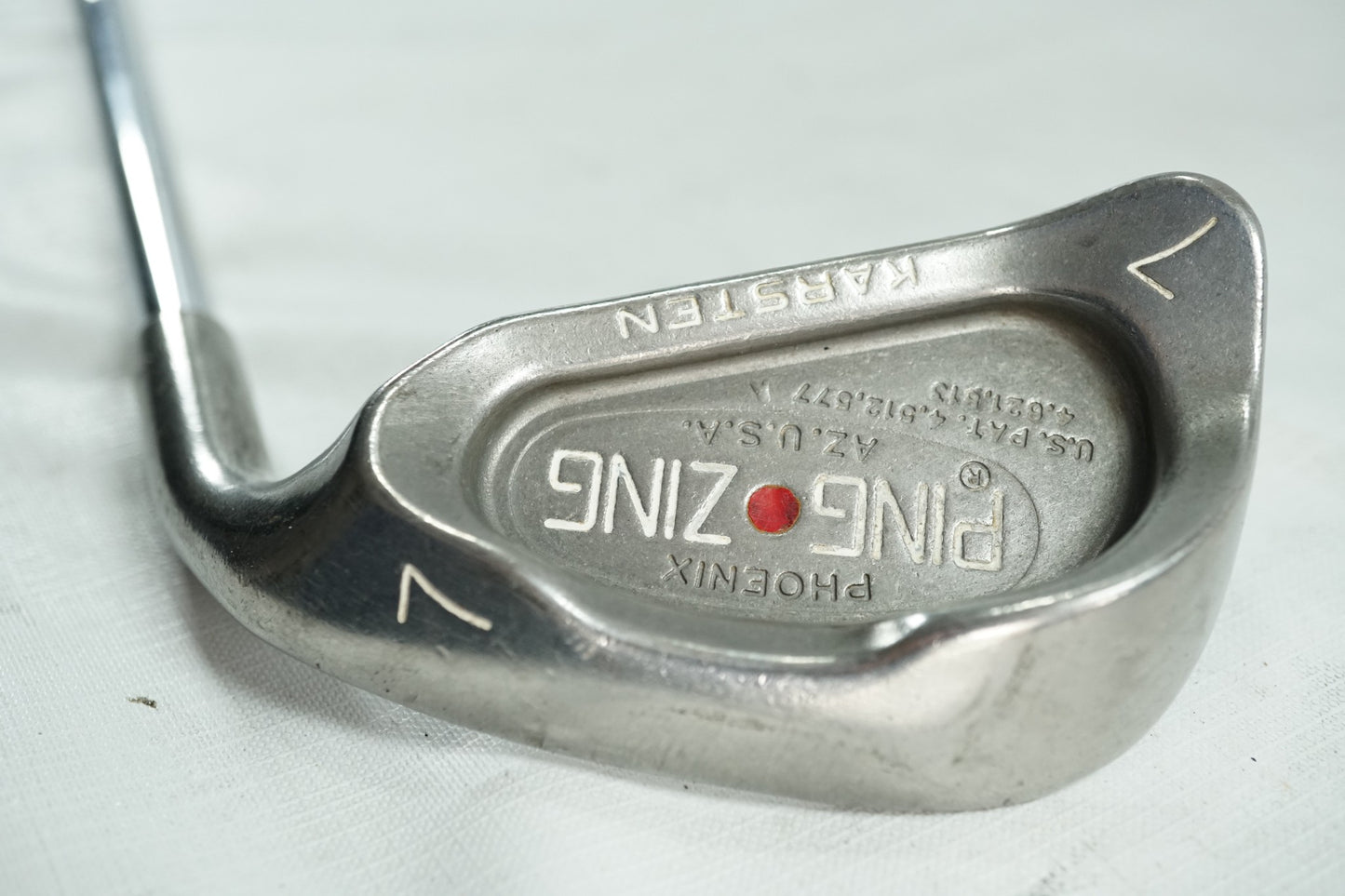 Ping Zing 7 Iron / Red Dot / Stiff Flex Steel Shaft / New Grip