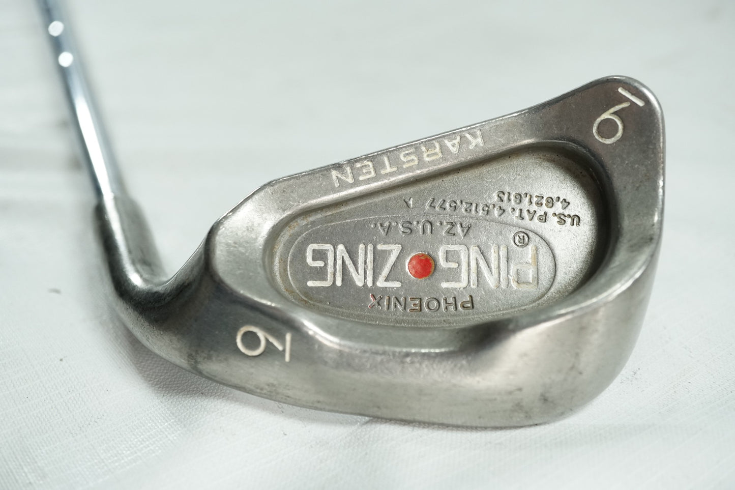 Ping Zing 9 Iron / Red Dot / Stiff Flex Steel Shaft / New Grip