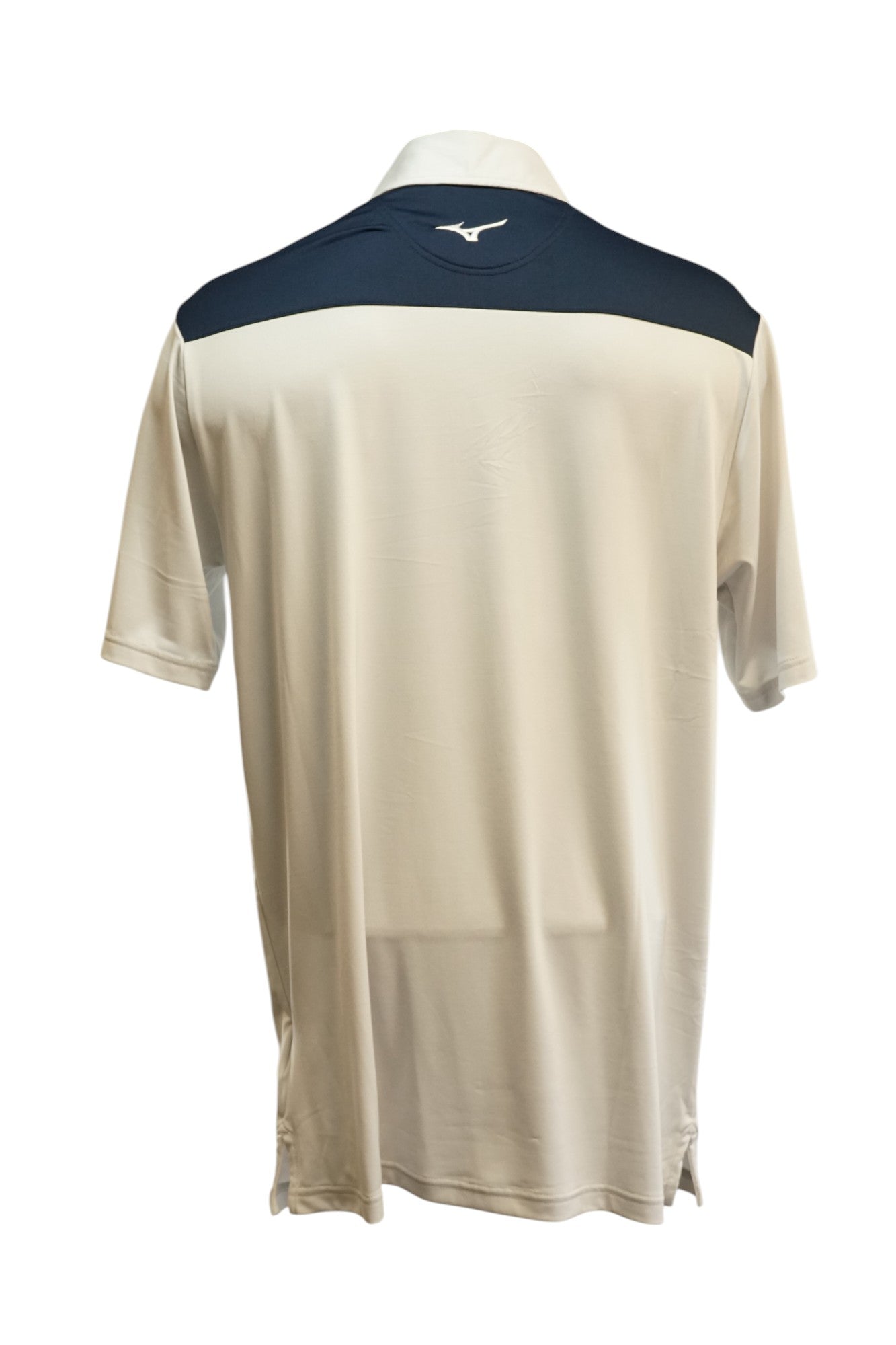 Mizuno Golf Polo / White and Blue / Medium