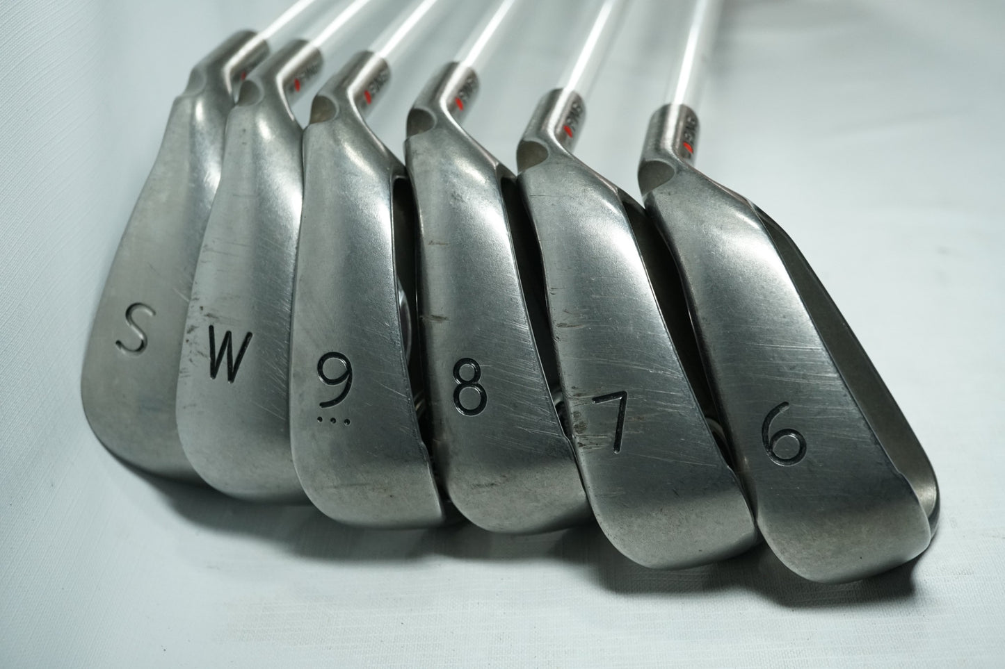 Ping Rhapsody Irons / Red Dot / 6-SW / Ladies Flex Graphite Shafts
