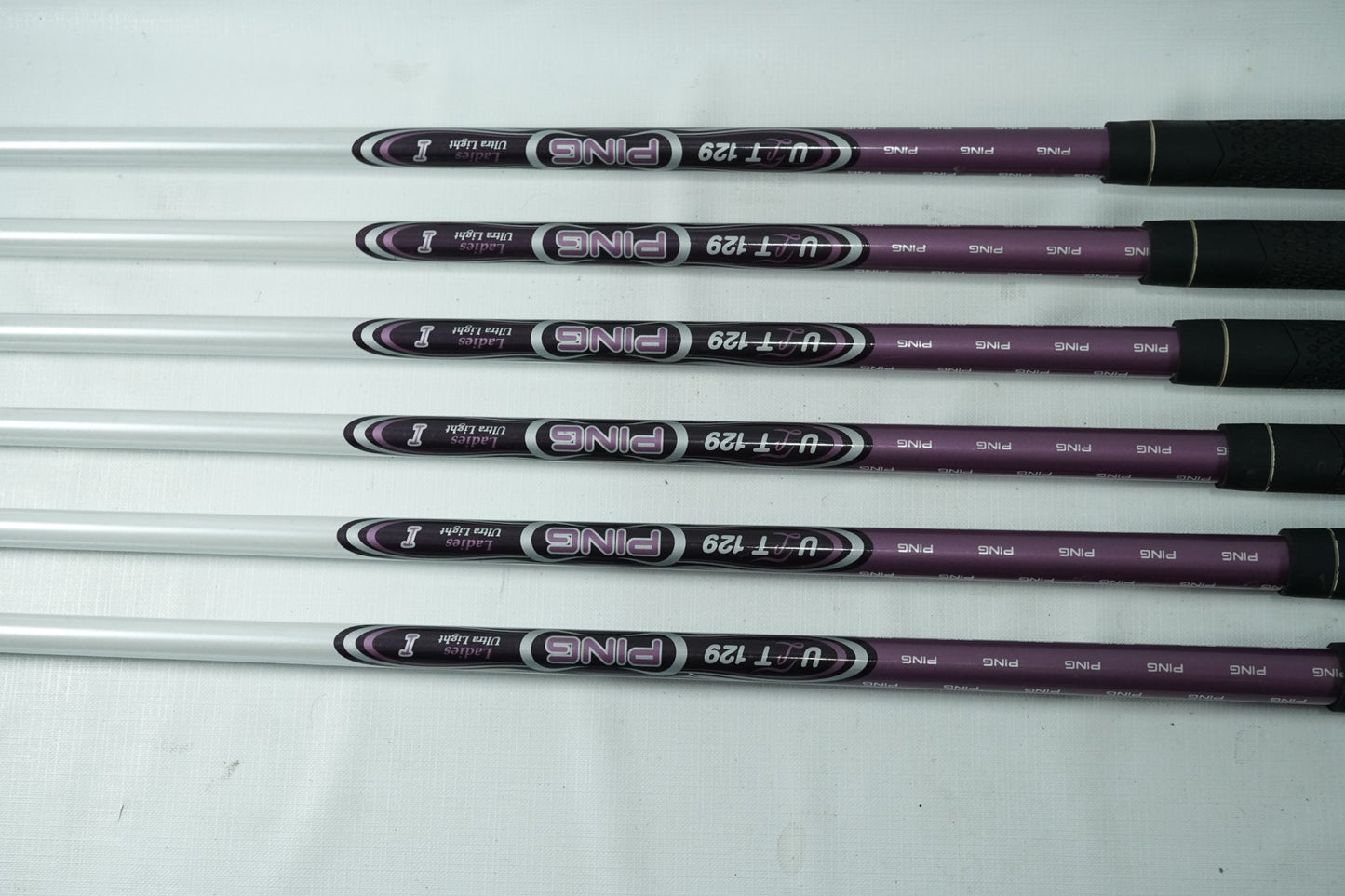 Ping Rhapsody Irons / Red Dot / 6-SW / Ladies Flex Graphite Shafts