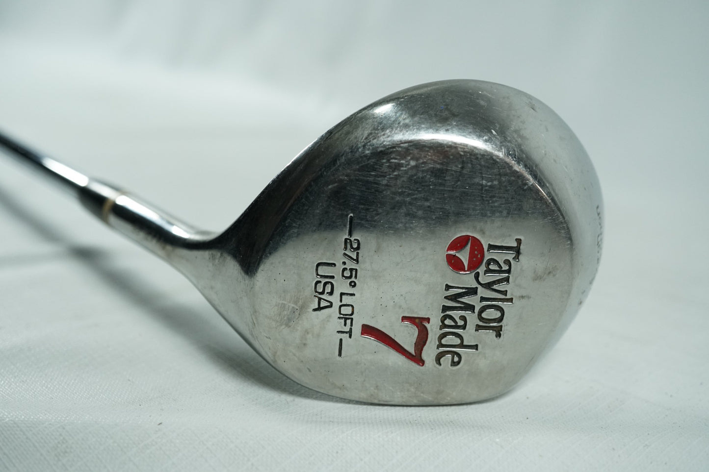 Taylormade Pittsburgh Persimmon 7 Wood 27.5° / Regular Flex Steel / New Grip