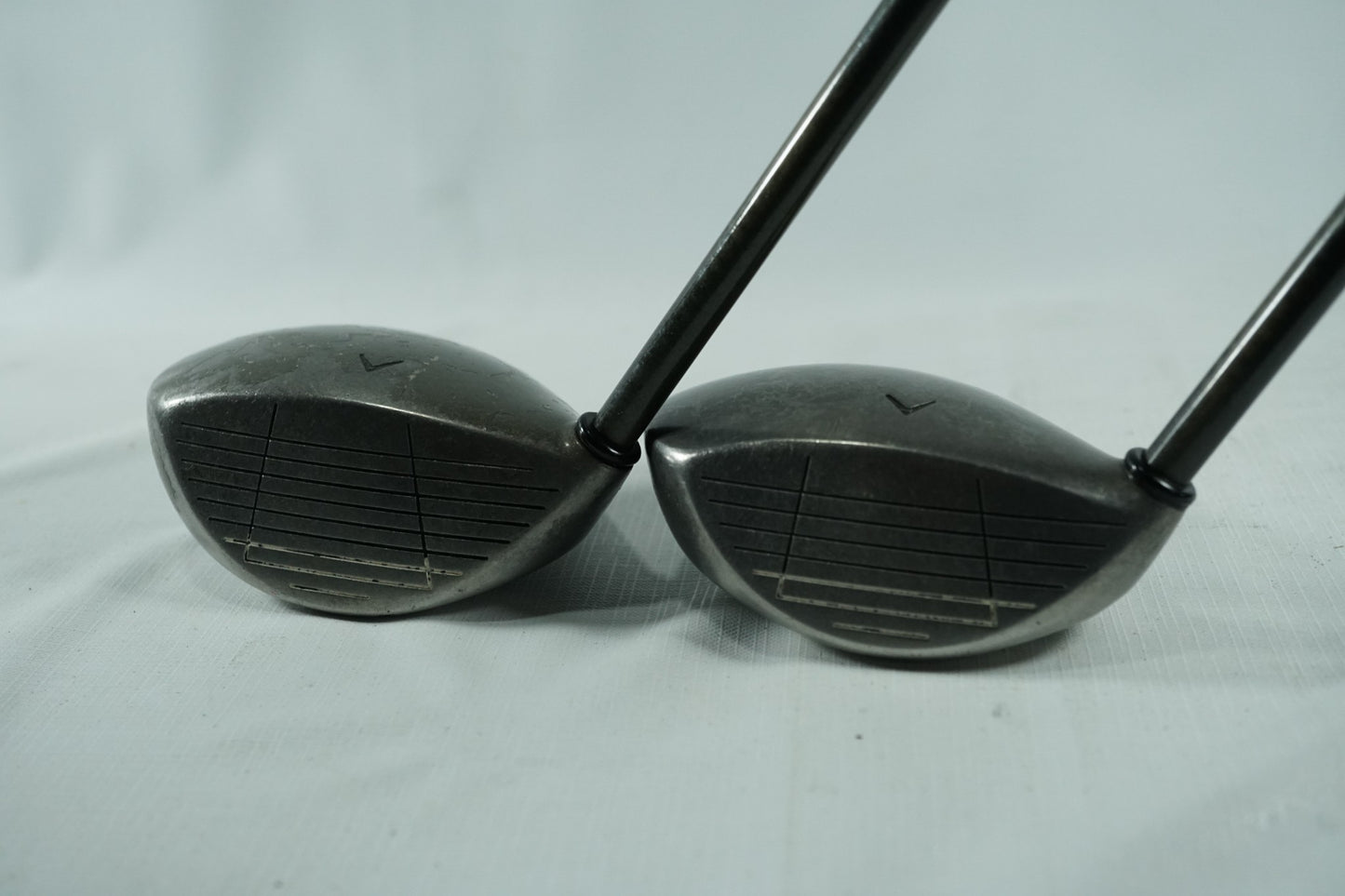 Callaway Big Bertha 3 and 5 Woods / Graphite Shafts / New Grips