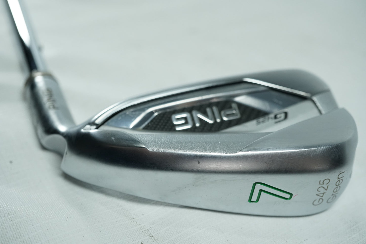 Ping G425 7 Iron / Green Dot / Stiff Flex Steel Shaft / Ex Demo / New Grip
