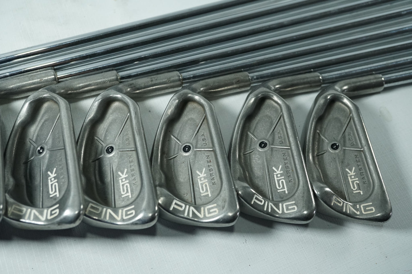 Ping ISIK Irons / Black Dot / 3-PW / Regular Flex Steel Shafts