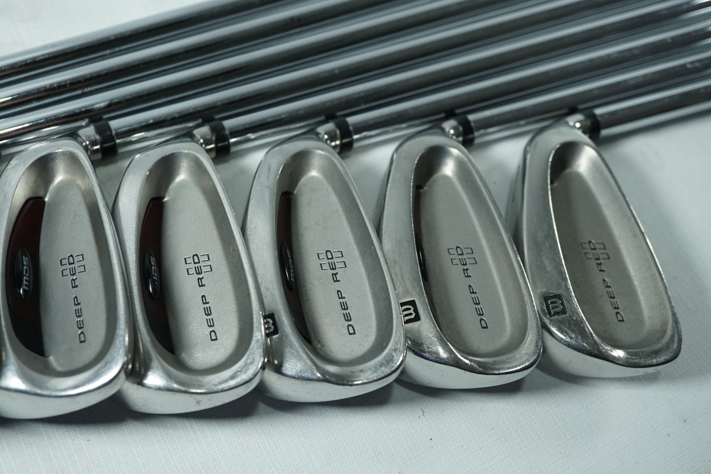 Wilson Deep Red 2 Irons / 3-PW / Regular Flex Steel Shafts