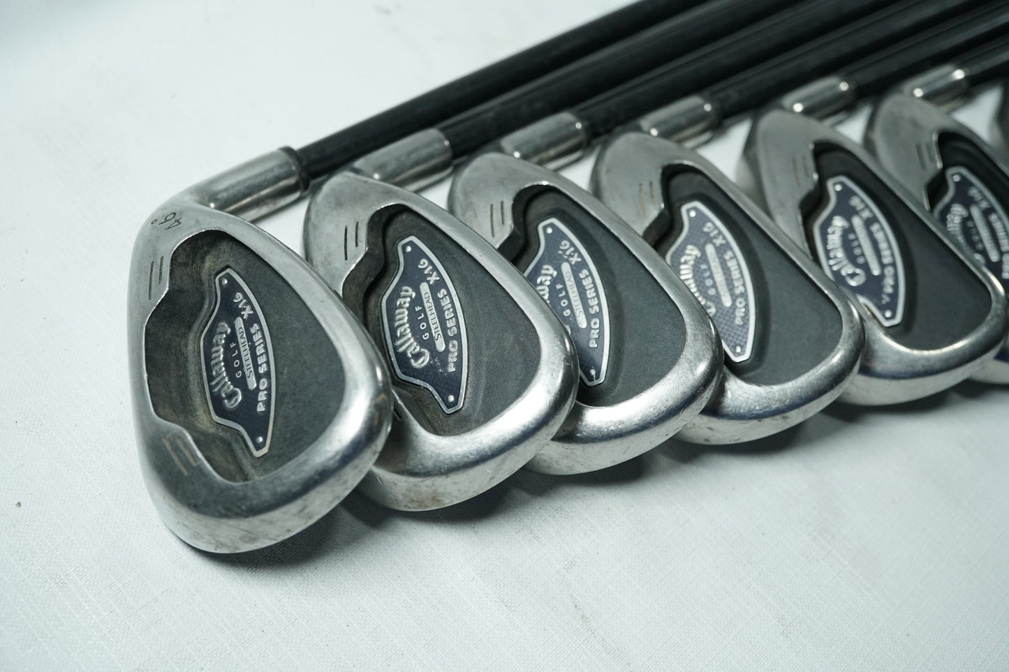 Callaway Steelhead X16 Pro Irons / 3-PW / Stiff Flex Graphite Shafts