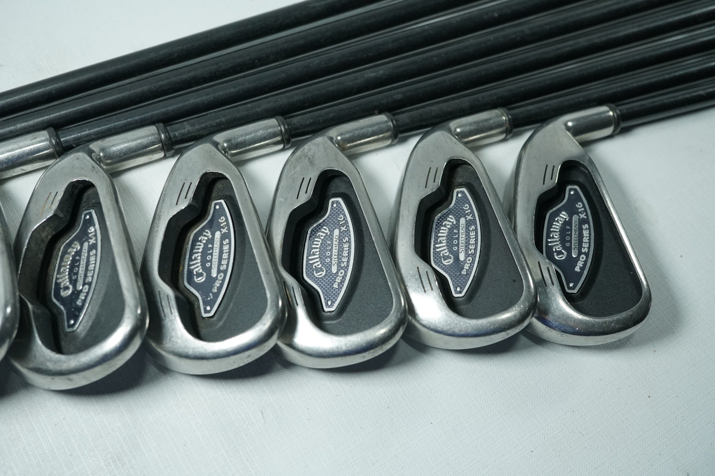 Callaway Steelhead X16 Pro Irons / 3-PW / Stiff Flex Graphite Shafts