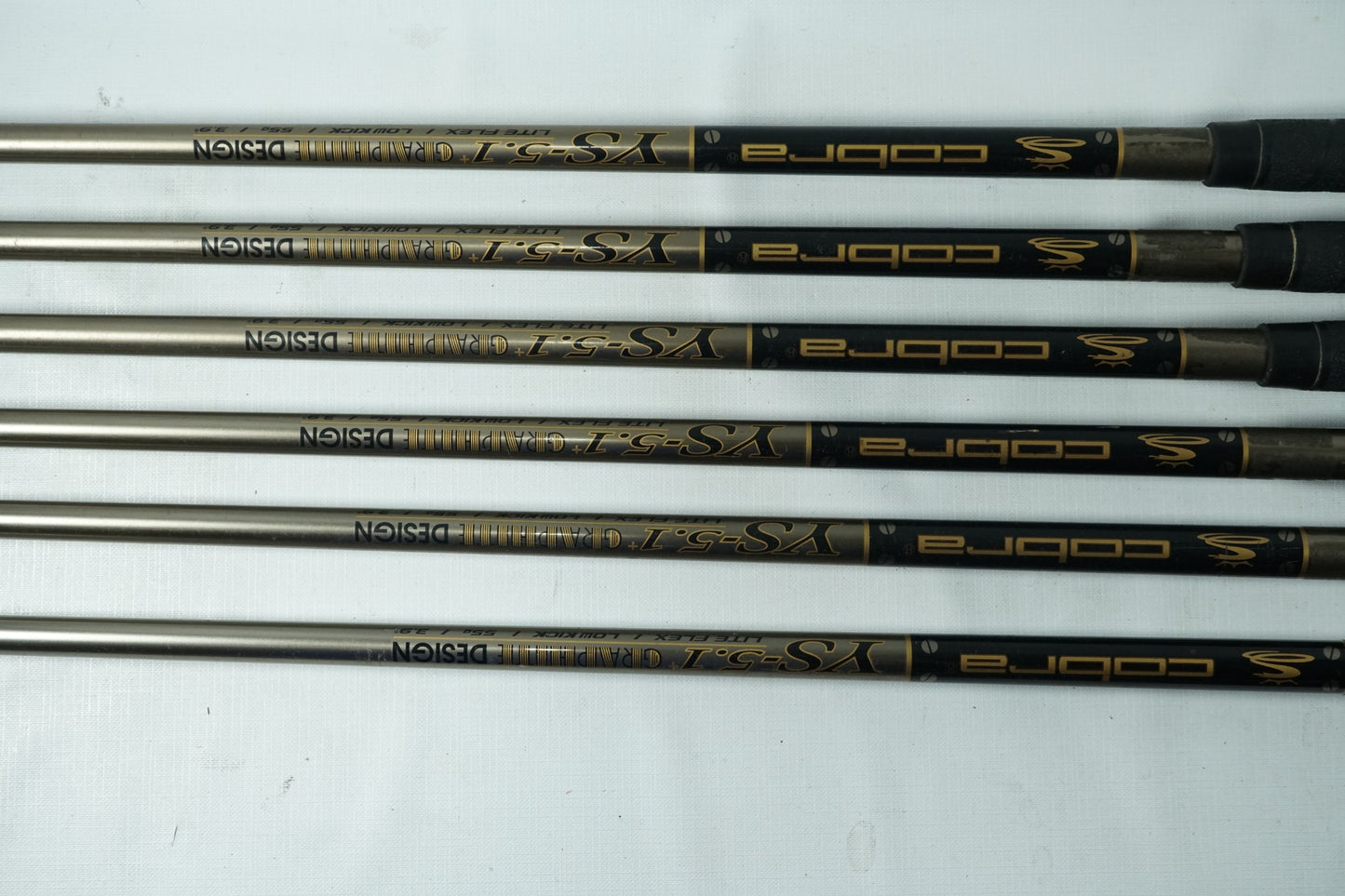 Cobra S9 Irons / 5-PW / Senior Flex Graphite Shafts