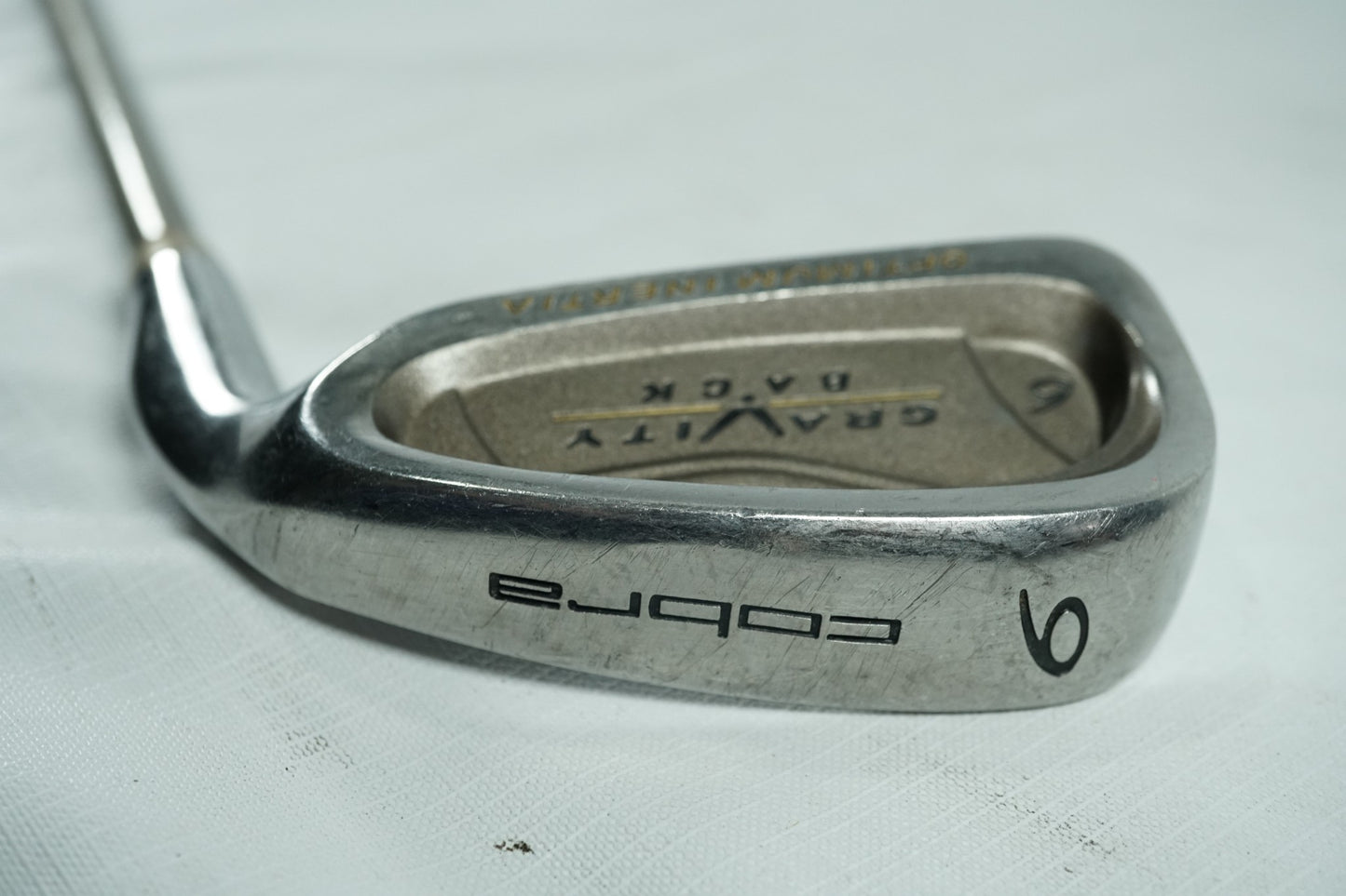 Cobra Gravity Back 6 Iron / Ladies Flex Graphite Shaft