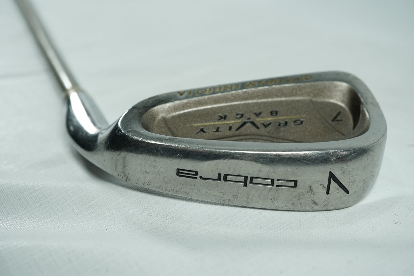 Cobra Gravity Back 7 Iron / Ladies Flex Graphite Shaft