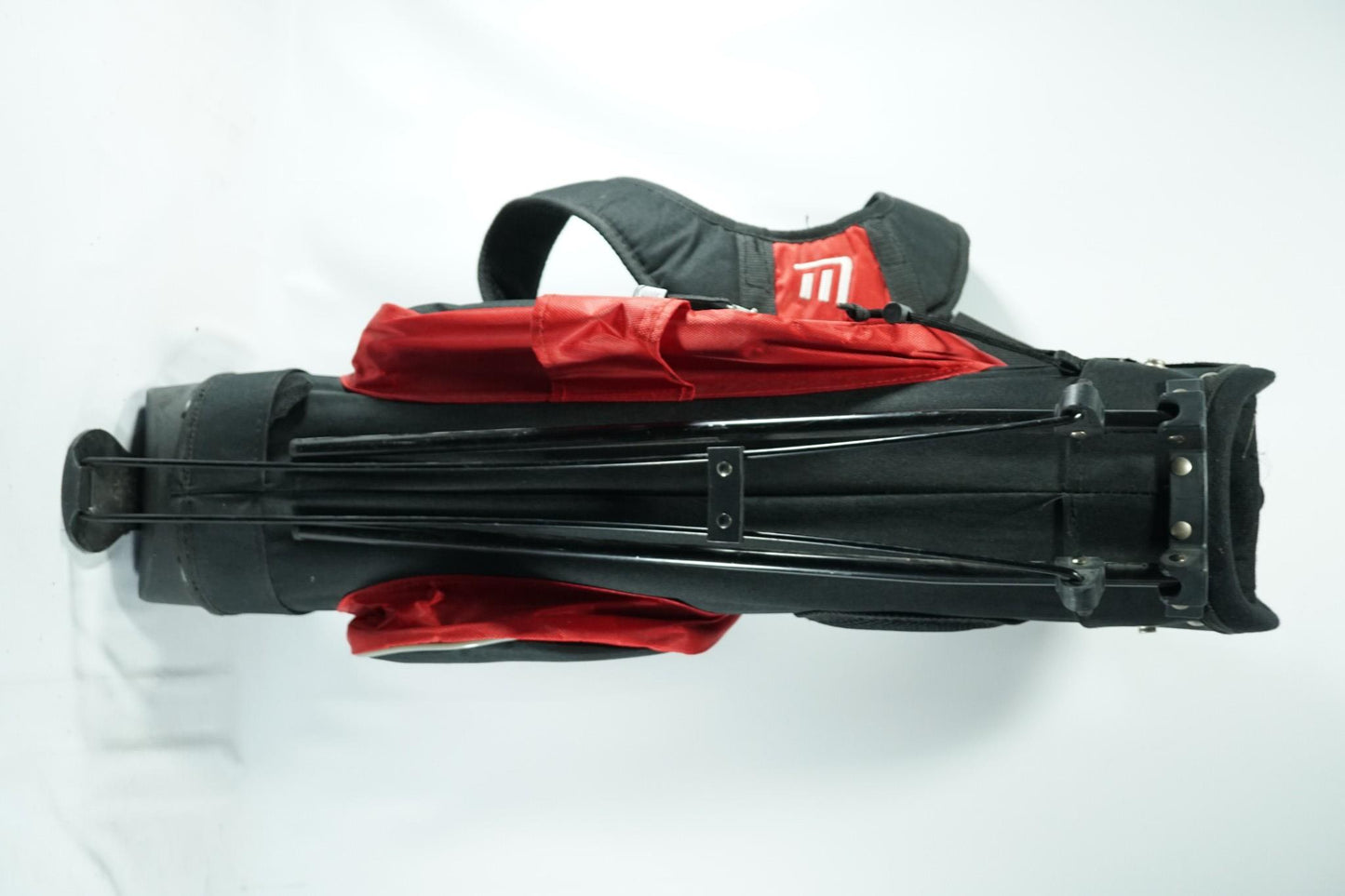 Masters Junior Stand Bag / Black and Red / 28"