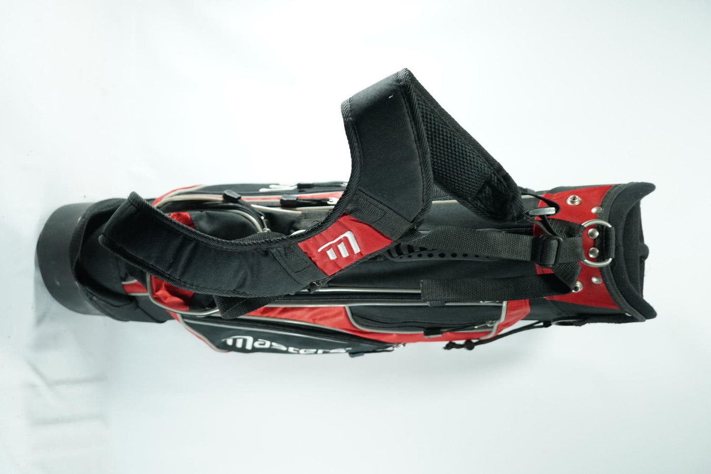 Masters Junior Stand Bag / Black and Red / 28"
