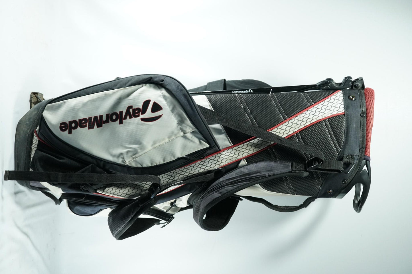 Taylormade Purelite Stand Bag / White and Black / With Rainhood
