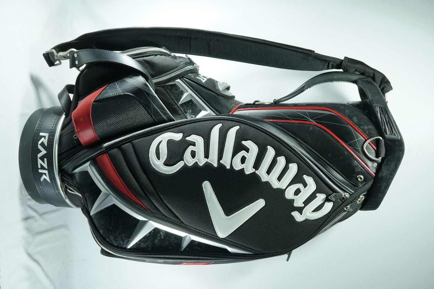 Callaway RAZR Tour Bag / Black and Red / With Rainhood