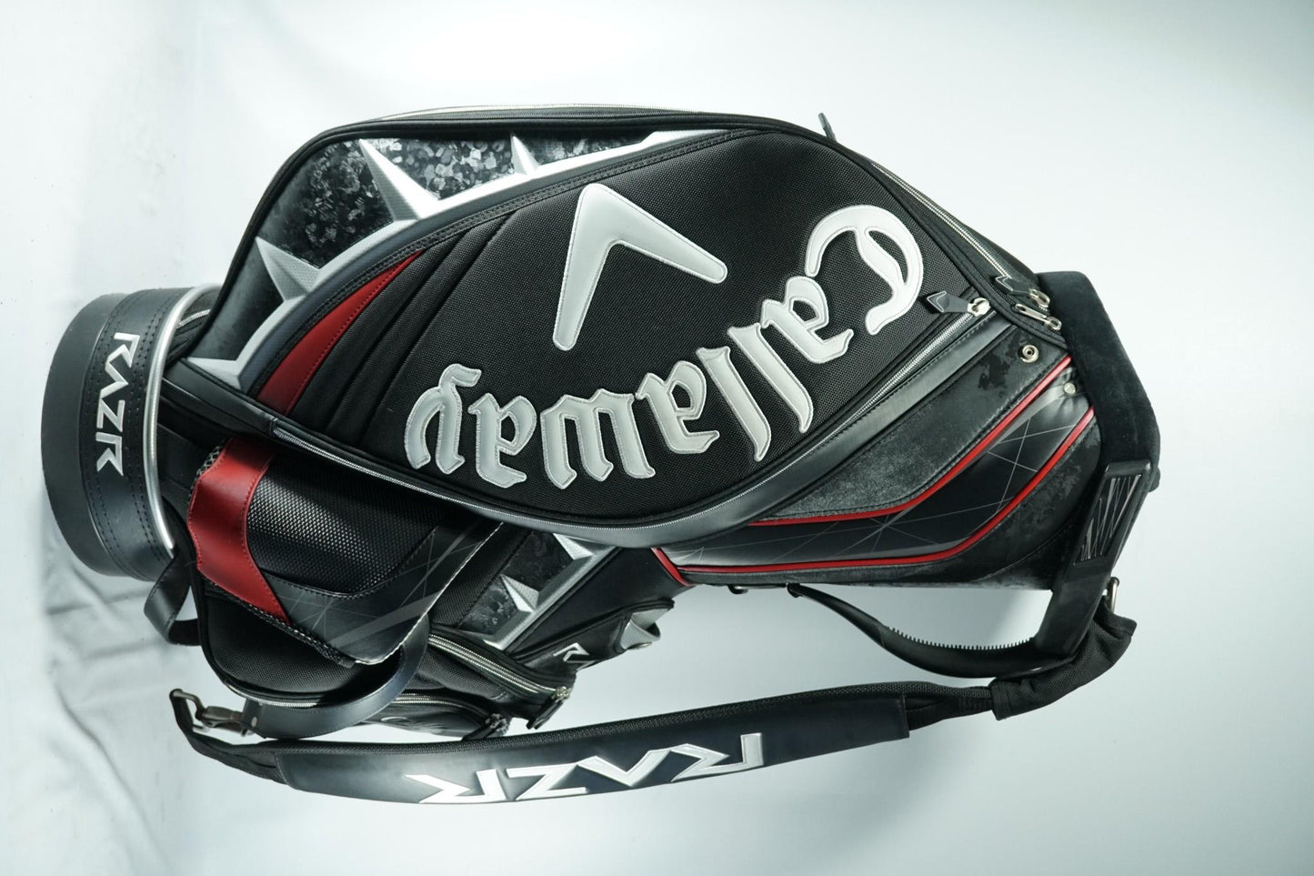 Callaway RAZR Tour Bag / Black and Red / With Rainhood