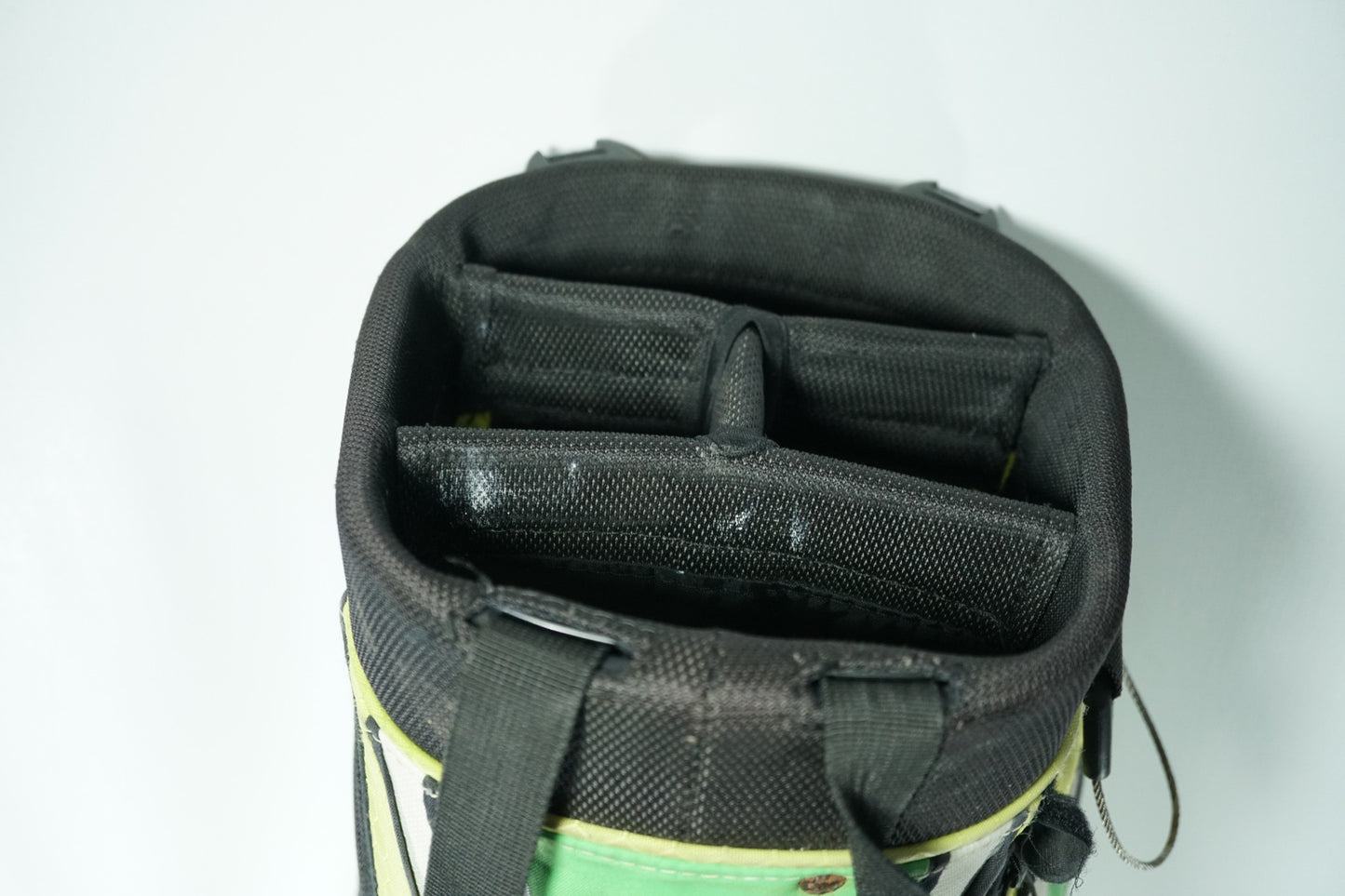 Ping Freestyle Stand Bag / Green and Yellow / With Rainhood