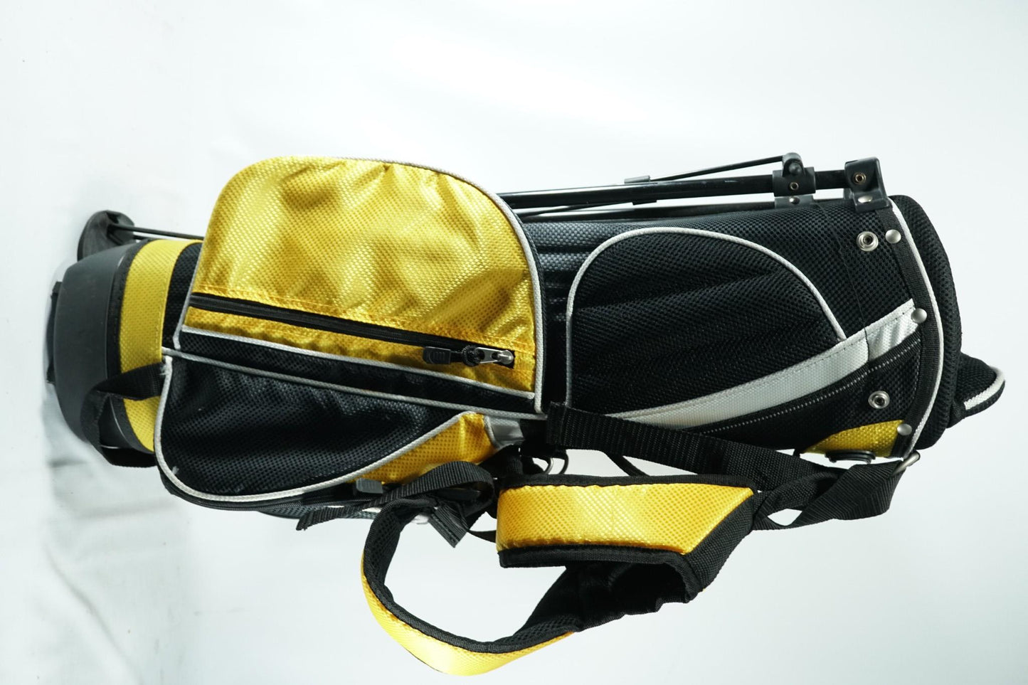 Fazer J-Tek Junior Stand Bag / Black and Yellow / 28"