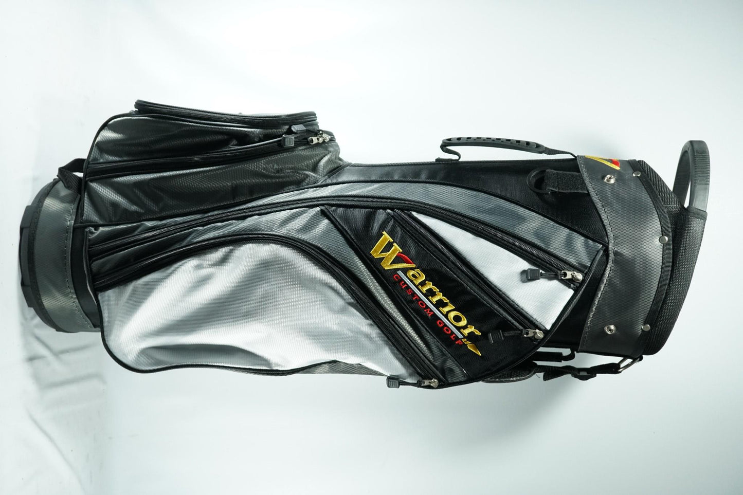 Warrior Golf Cart Bag / Black and Grey / With Rainhood