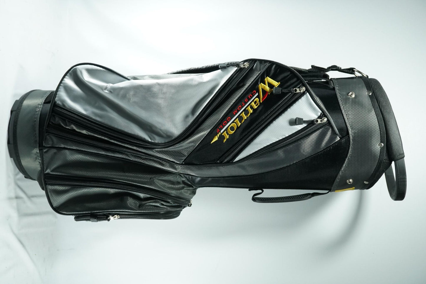 Warrior Golf Cart Bag / Black and Grey / With Rainhood