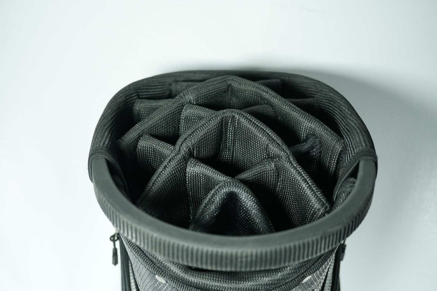 Warrior Golf Cart Bag / Black and Grey / With Rainhood