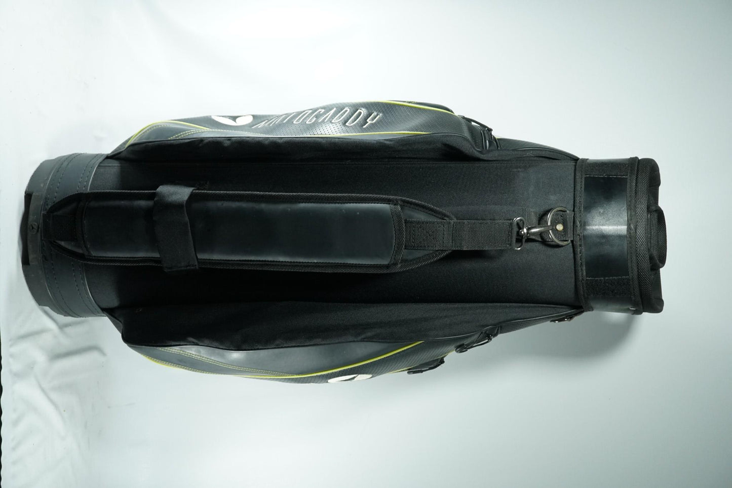 Motocaddy Cart Bag / Black and Silver / With Rainhood