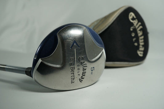 Callaway Big Bertha 5 Wood / Ladies Flex Graphite Shaft / With Headcover