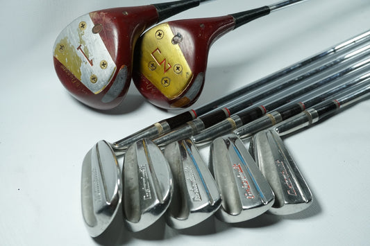 Custom Built Golf Half Set / 3,5,7,9,SW / Driver And 3 Wood / New Grips