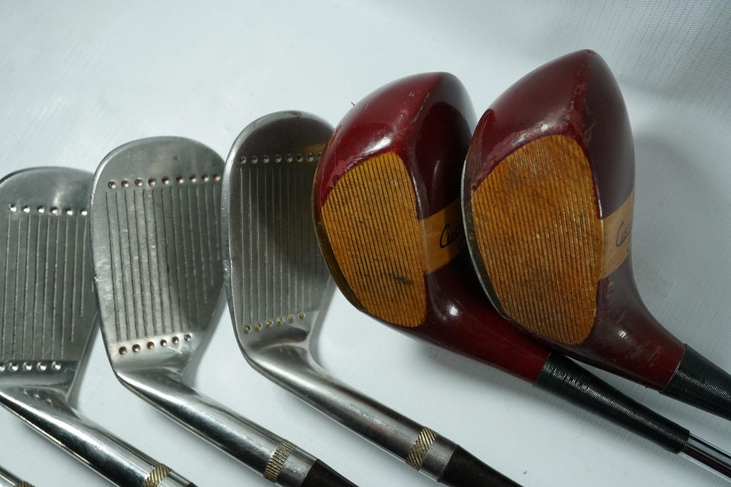 Custom Built Golf Half Set / 3,5,7,9,SW / Driver And 3 Wood / New Grips