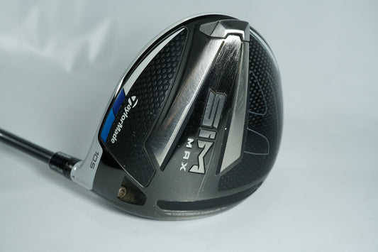 Taylormade SIM Max Driver 10.5° / Stiff Flex Graphite Shaft