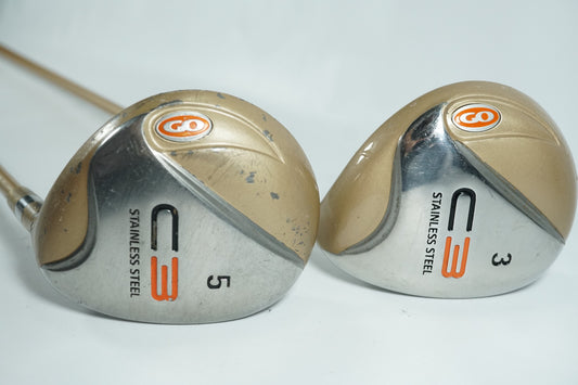 GO C3 3 and 5 Woods / Graphite Shafts