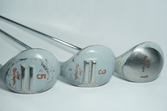 MacGregor Lady 1, 3 and 5 Woods / Ladies Flex Steel Shafts