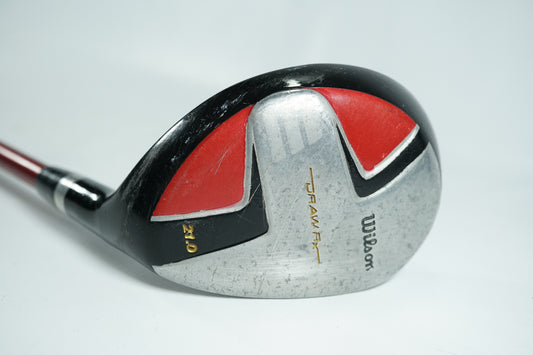 Wilson Draw RX 3 Hybrid 21° / Mens Flex Graphite Shaft