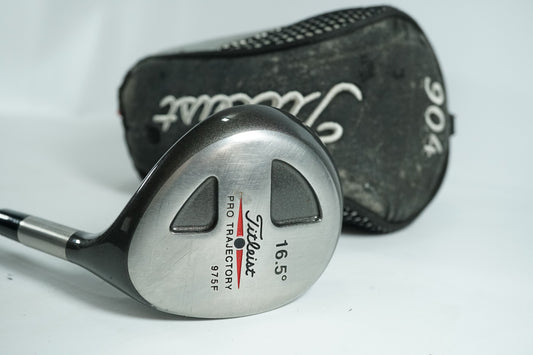 Titleist 975F 3 Wood 16.5° / Regular Flex Graphite Shaft / New Grip