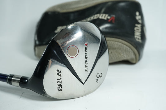 Yonex VMass Marage 3 Wood 15° / Stiff Flex Graphite Shaft / New Grip