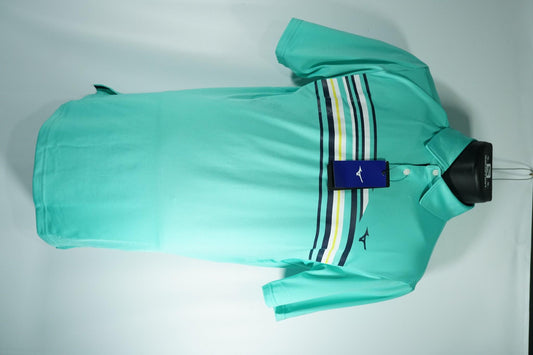 Mizuno Golf Polo / Medium / Turqoise / New