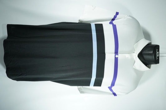 Callaway Opti Dri Golf Polo / XL / White and Black