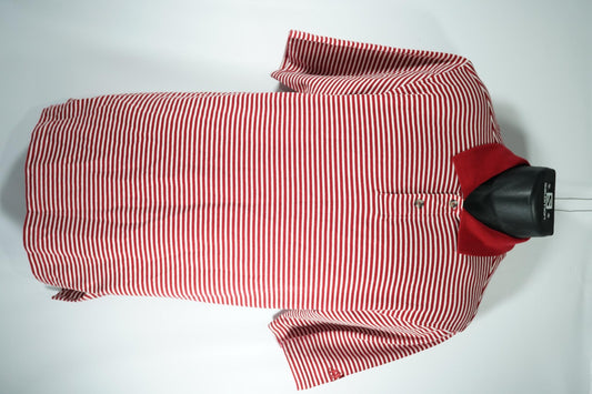 Adidas Climalite Golf Polo / M / Red and White