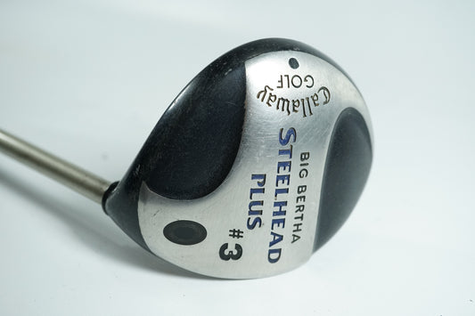 Callaway Big Bertha Steelhead Plus 3 Wood / Ladies Flex Graphite Shaft