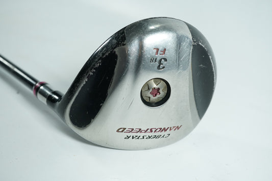 Yonex Cyberstar Nanospeed FL 3 Wood 18° / Ladies Flex Graphite Shaft / 18022440