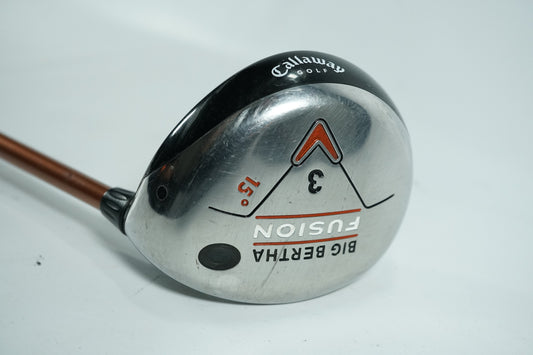 Callaway Big Bertha Fusion 3 Wood 15° / Ladies Flex Graphite Shaft
