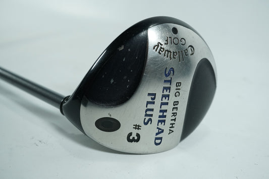 Callaway Big Bertha Steelhead Plus 3 Wood / Regular Flex Graphite Shaft