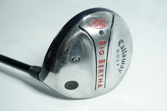 Callaway Big Bertha 2004 3 Wood / Firm Flex Graphite Shaft / New Grip